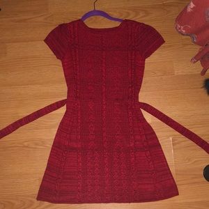 Crazy 8 Red Sweater Dress Girls